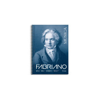 FABRIANO - Music Notebook - 17x24 cm
