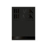 FABRIANO - Bloc Papier Noir Black Black - 20 Feuilles - 300 g/m²