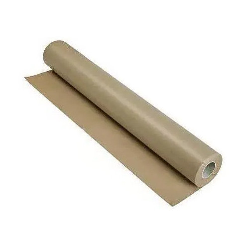 SADIPAL - Rouleau Papier Kraft Vergé - Brun - 1 x 50 m