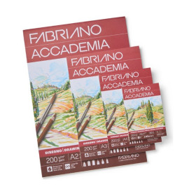 FABRIANO - Accademia Drawing Paper Roll - 10 m