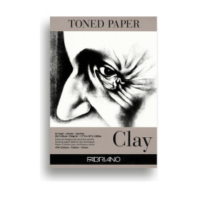 FABRIANO - Bloc Toned Paper - A4 - 50 Feuilles - 120 g/m²