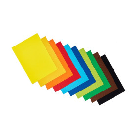 FABRIANO - Arcobaleno 5-Colour Paper Pad - 24x33 cm - 10 Sheets