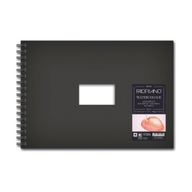FABRIANO - Carnet Aquarelle Spiralé Couverture Rigide - 300 g/m²