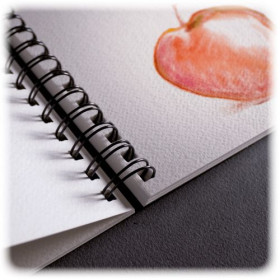 FABRIANO - Carnet Aquarelle Spiralé Couverture Rigide - 300 g/m²