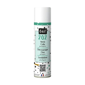 ODIF - Vernis-Colle en Spray 202 - Satiné - 250ml