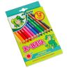 JOLLY - 12 SUPERSTICKS X-BIG - Crayons de Couleur