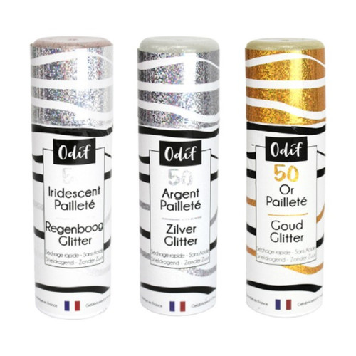 ODIF - Vernis Pailleté 50 - Spray - 125ml