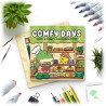ROYMART - Livre de Coloriage 48 Pages - Comfy Days