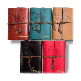 ROYMART - Carnet Imitation Cuir - Coloris Assortis