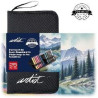 ROYMART - Crayons de Couleur PREMIUM avec Porte-Crayons - 24 Crayons