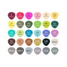 ROYMART - Feutres à Alcool ARTIST Professional Markers - 30 Couleurs