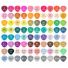 ROYMART - Feutres à Alcool ARTIST Professional Markers - 80 Couleurs