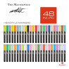 ROYMART - Feutres Acryliques ARTIST - Pointe 4 mm - 48 Couleurs