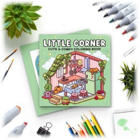 ROYMART - Livre de Coloriage 48 Pages - Little Corner