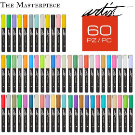 ROYMART - Feutres Acryliques ARTIST - Pointe 4 mm - 60 Couleurs