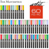ROYMART - Feutres Acryliques ARTIST - Pointe 4 mm - 60 Couleurs