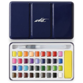 ROYMART - Set Aquarelle - Artist - Boîte Étain - 36 Couleurs