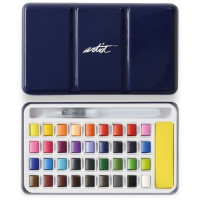ROYMART - Watercolour Set - Artist - Tin Box - 36 Colours