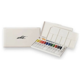 ROYMART - Set Aquarelle - Pocketbox - 12 Tubes 15ml