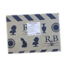 RAOULT & BECK - Faïence Blanche Normande Lisse - FA300 - 980-1080°C - 10Kg