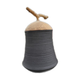 RAOULT & BECK - Grès Noir Utah Chamotté Fin - GE300 CHF (0-0,5mm) - 1000-1220°C - 10Kg