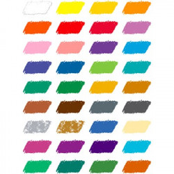 Mélange métallique JOLLY Supersticks Classic Crayons de couleur 24 crayons de couleur dans un étui en métal 