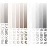 Graph'IT Marker - 12 Marqueurs à Alcool Double Pointe - MIX GREY COLORS - 12 Variations de Gris