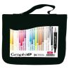 Graph'IT Marker - 24 Marqueurs à Alcool Double Pointe - BASIC COLORS - 24 Couleurs Indispensables