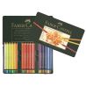 Faber-Castell - POLYCHROMOS® Artist Color Pencils - Boîte Métal - 60 Couleurs