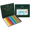 Faber-Castell - POLYCHROMOS® Artist Color Pencils - Tin Metal - 24 Colors