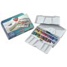 Winsor & Newton - Aquarelle Cotman - POCKET PLUS - 12 Demi-Godets