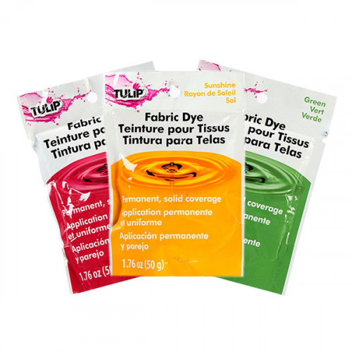 TULIP - Fabric Dye - Teinture Tissus - Permanent & Uniforme - 50g