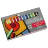 Cretacolor - Pastel Carré - Assortiment de 12 Couleurs - Boîte Carton