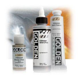 GOLDEN - Heavy Body - Acrylic Paint - Smooth & Buttery - Iridescent Colors - 2oz (59ml)