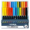 LYRA - AQUA BRUSH DUO - Fine-Arts Felt-Tip Pens - 24 Pieces