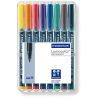 STAEDTLER - Lumocolor® - Permanent Universal Pen M - 317 WP8 - STAEDTLER® Box