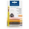 Faber-Castell - Color Gelatos - Blister of 4 Gelatos Sticks - Watercolour - "Terra" Pack