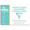 Clairefontaine - Papier Calque Supérieur - Format A4 - 12 Feuilles - 70 g/m²