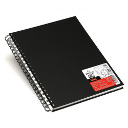 Canson® - Art Book™ One - Bloc Esquisse - Avec Spirales - 80 Feuilles - 100  g/m² - Environ A4 (21,6 x 27,9 cm)