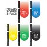 Chameleon Pens - Pack of 5 Colors - Primary Tones