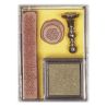 Global Solutions - Sealing Wax / Seal / Ink Kit - "Rose"