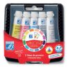 Lefranc & Bourgeois - Gouache en Tubes - Pocket Box - 5 x 10ml + Cercle Chromatique