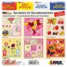 C.KREUL - Set de 12 Serviettes - 'Sweet Dreams' - 6 Motifs (2 de Chaque)