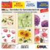C.KREUL - Set de 12 Serviettes - 'Summer Flowers' - 6 Motifs (2 de Chaque)