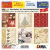 C.KREUL - Napkin Set of 12 - 'Glamorous Christmas' - 6 Motives (2 of Each)