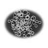 MEYCO - Split Rings - Ø 3.5, 4, 5, 6, 5 & 7.5mm - 200 Pieces - Silver