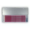 Cretacolor - Cleos Red - Crayon Graphite Beaux-Arts - Set de 6 Pièces
