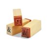 MEYCO - Stamps Set - Letters and Numbers - 42 Pieces - About 7mm