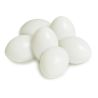 MEYCO - Plastic Eggs - White - 6 x 4,5cm