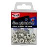 MEYCO - Eyelets - Silver - Ø 5mm - 40 Pieces